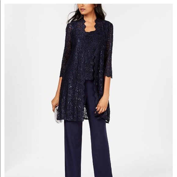 mother of the bride pant suits macys